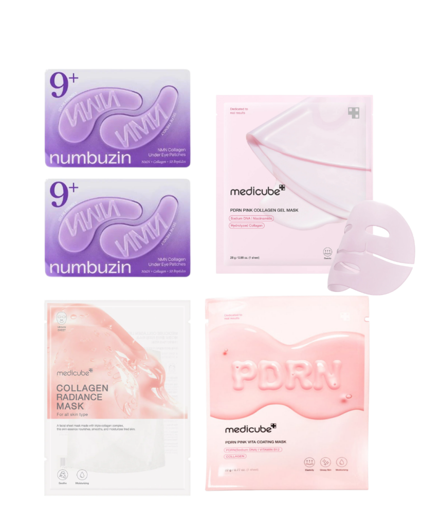 Instant collagen boost SET / 5pcs - Yeppeuda