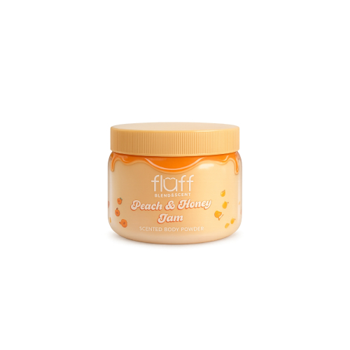Fluff Blend & Scent Peach & Honey Jam Body Powder 60g